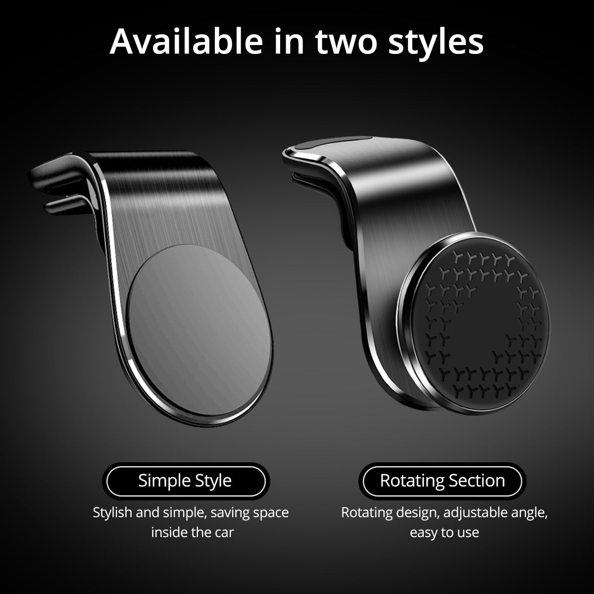 360° Magnetic Car Phone Mount