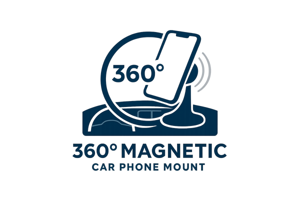 logo 360° Magnetic Car Phone Mount